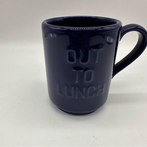 Kate Spade Coffee Tea Cup / Mug by Lenox - Out To Lunch